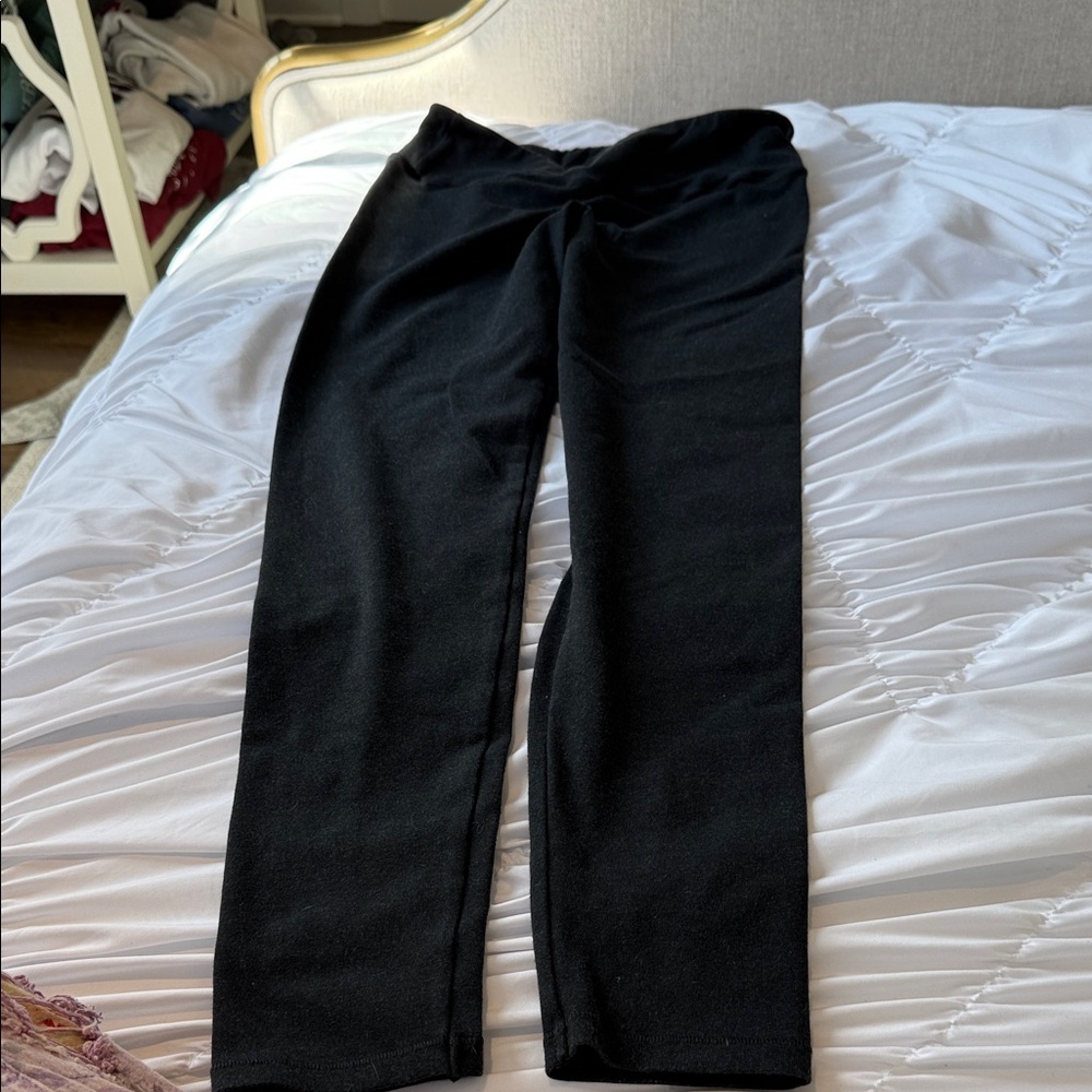Skims Grey Leggings Athletic stretch Large